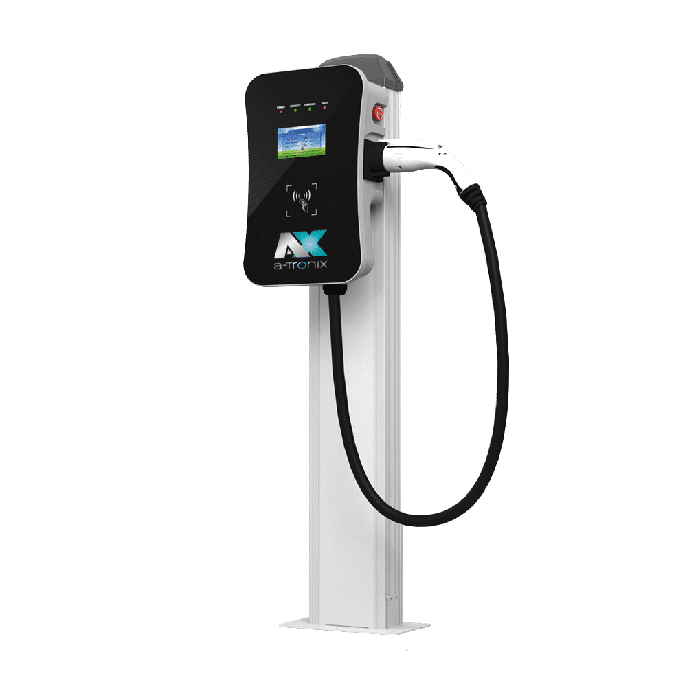 a-TroniX Wallbox mit Ladekabel – Ladelösung für E-Autos im privaten oder gewerblichen Bereich.