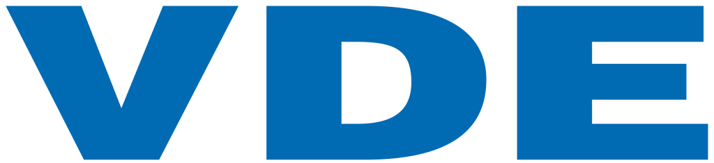 Firmenlogo der VDE GmbH.