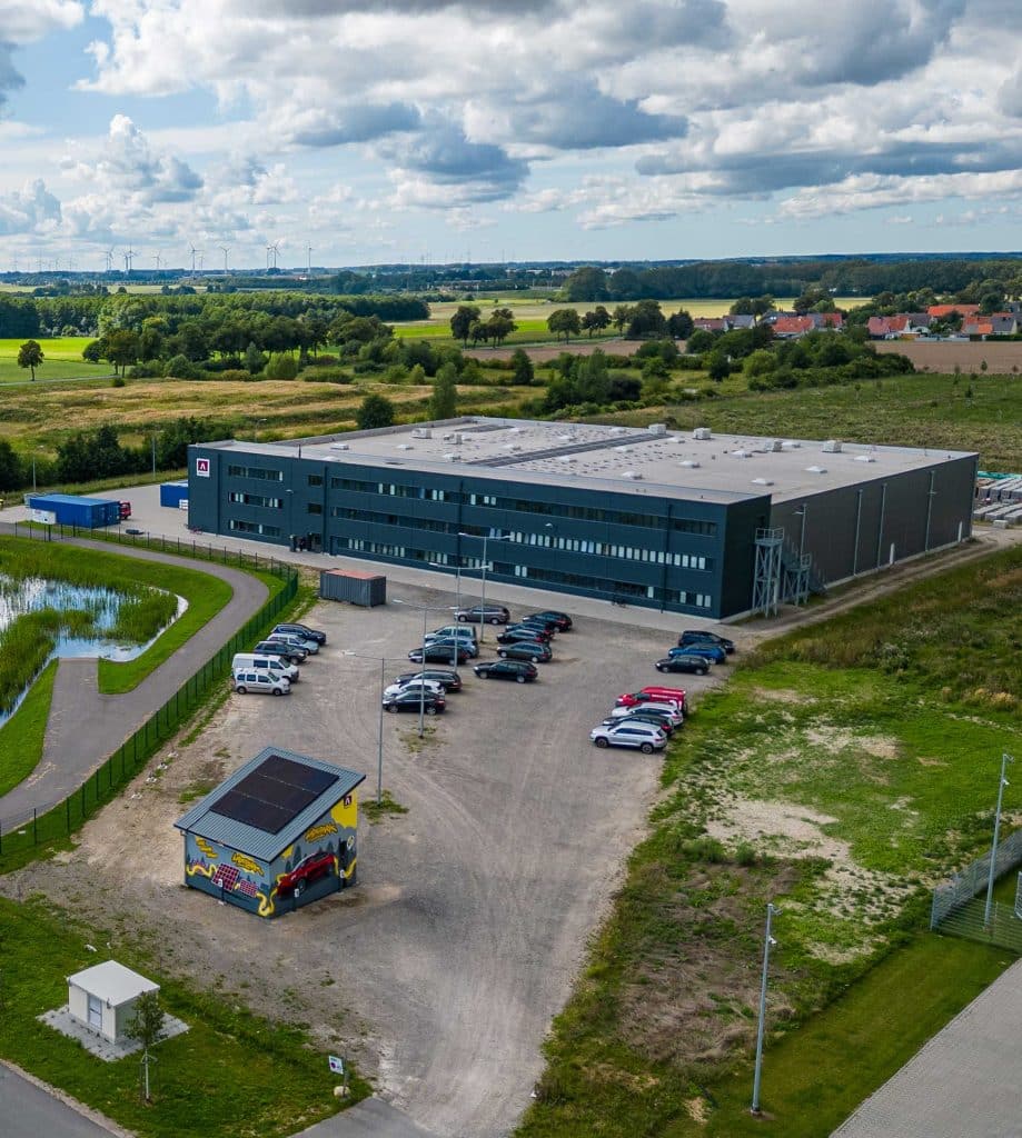 Logistikstandort von AKKU SYS in Süderholz.