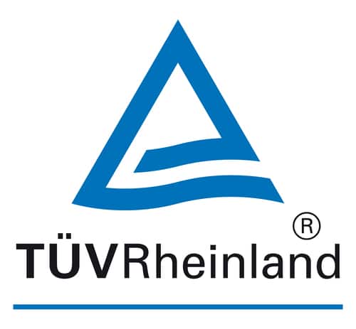 Logo von TÜV Rheinland.